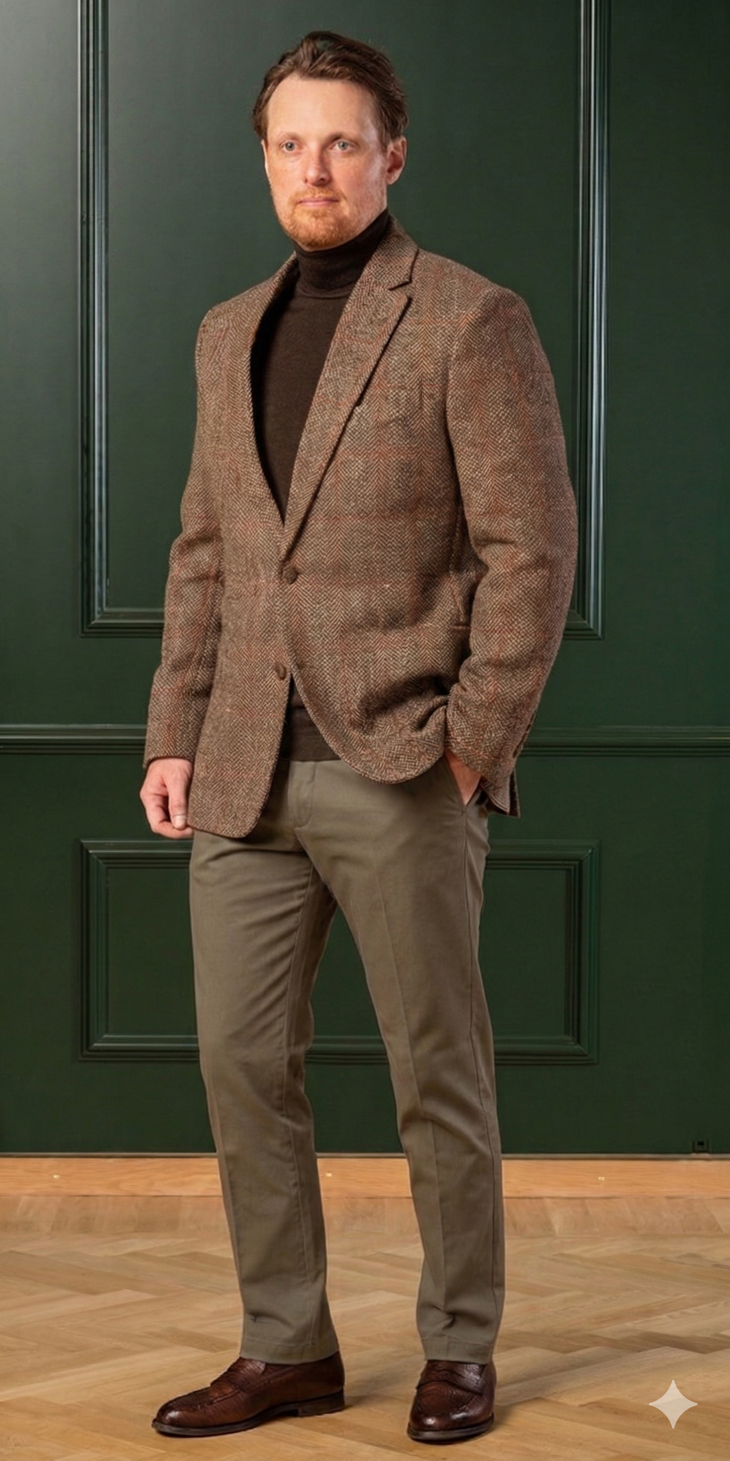 Lumley Chino Bukser - Khaki