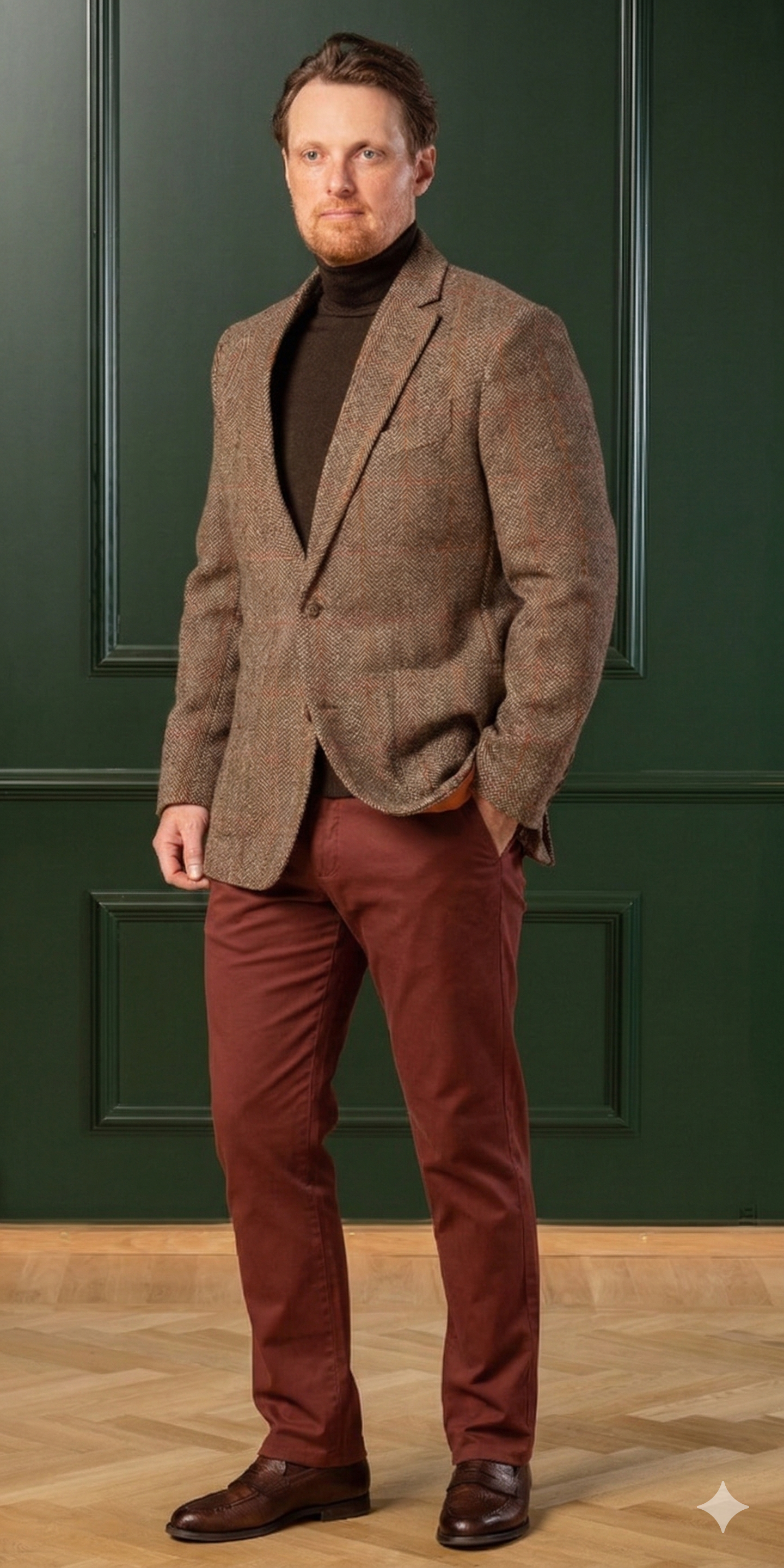 Lumley Chino Bukser - Wine