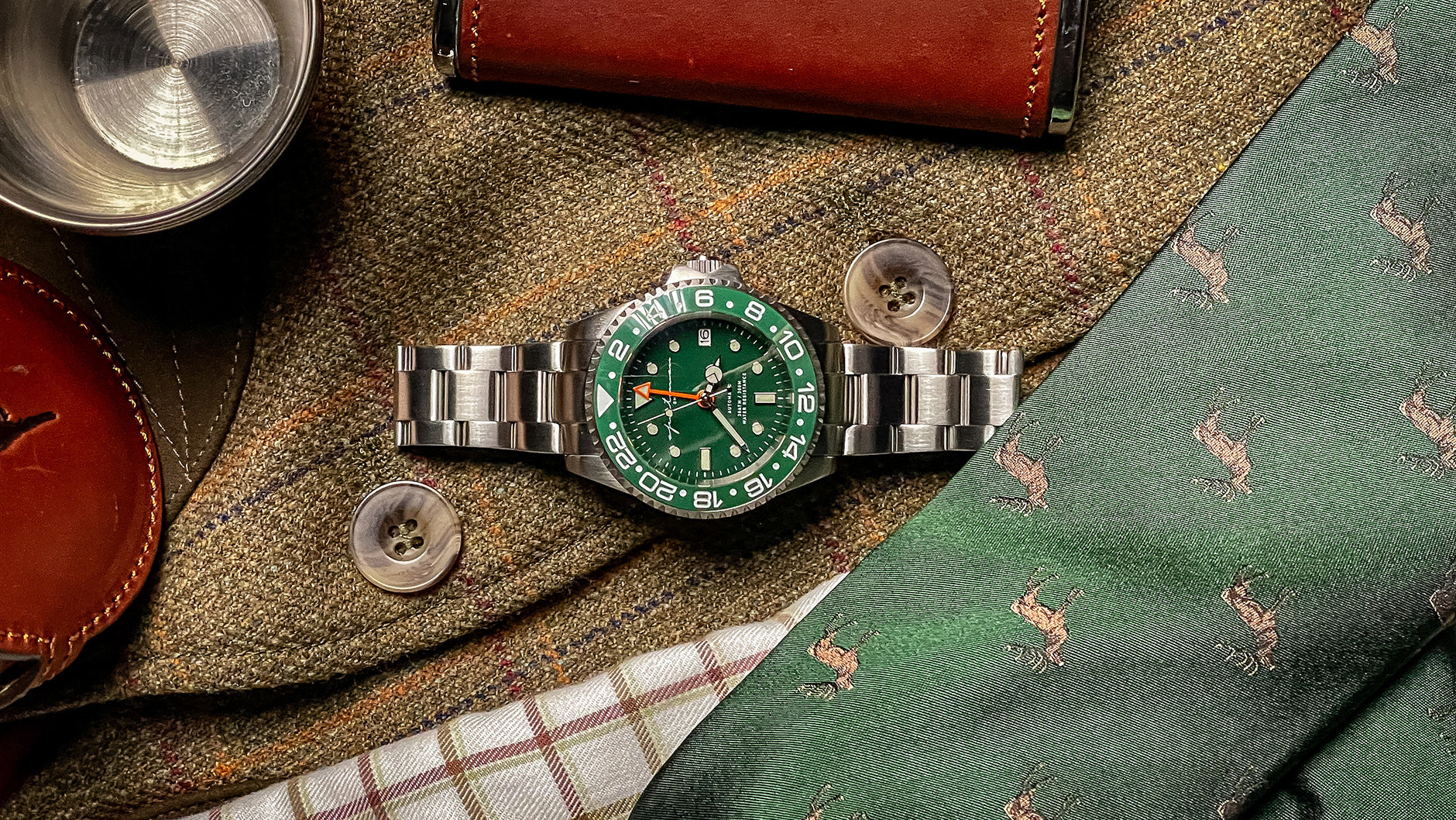 Laksen Sportsman GMT Automatic-ur