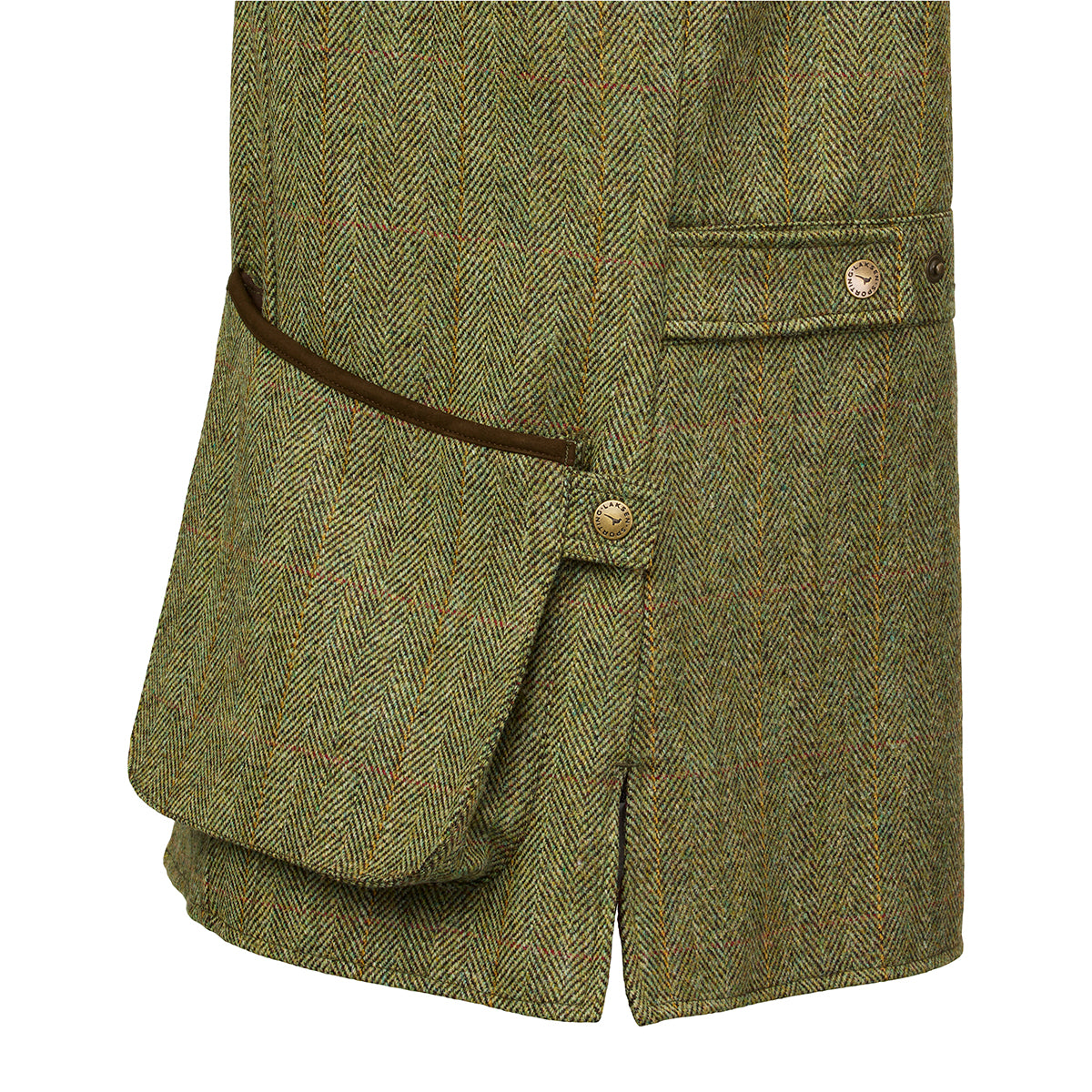Berleigh Mulland tweed skydevest