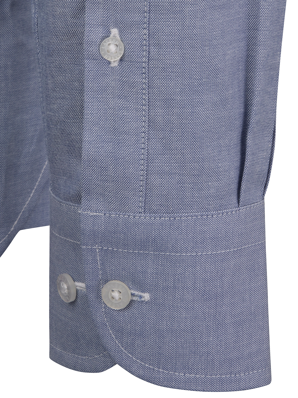 Kaleb Chambray Skjorte - Light Blue