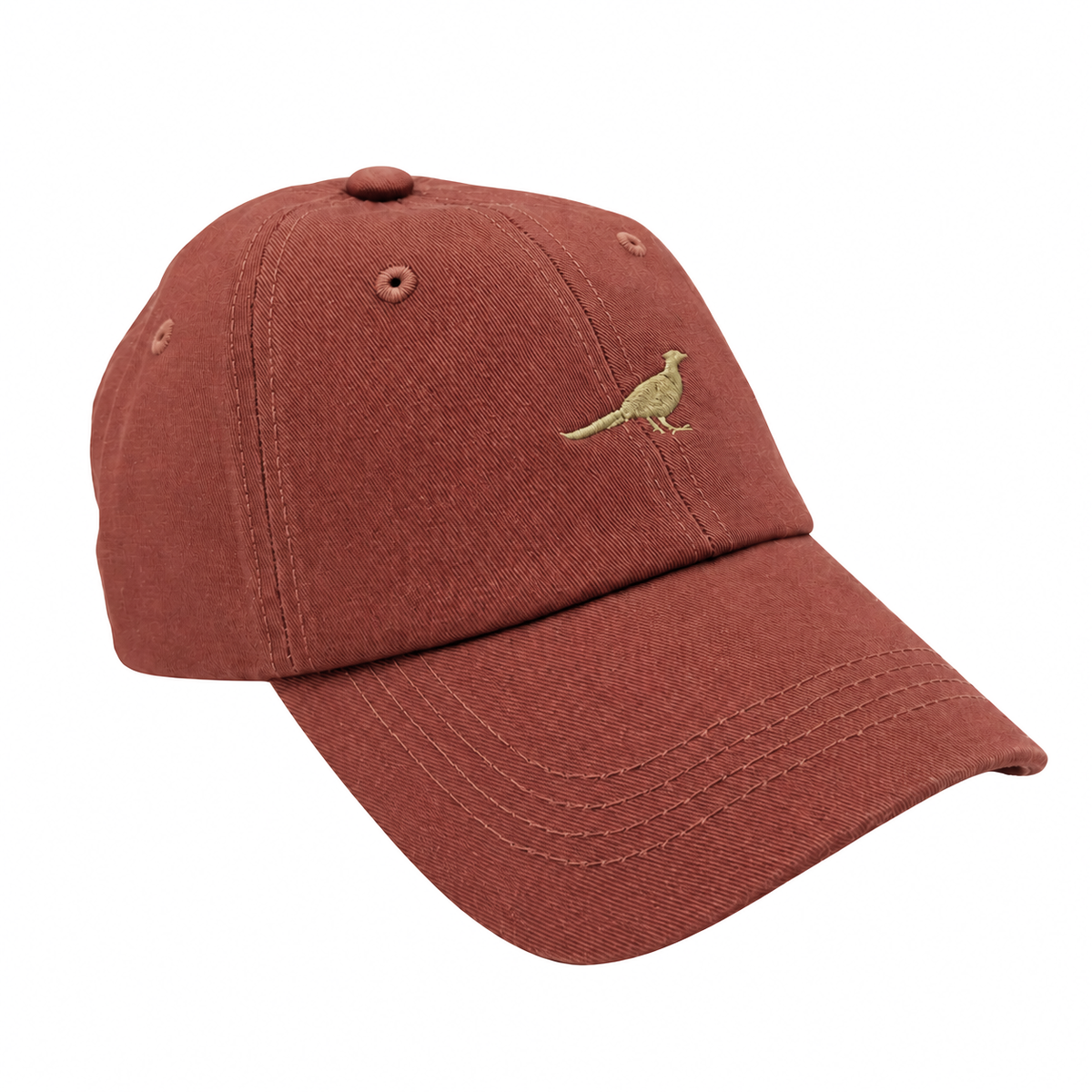 Laksen cap - Rustrød