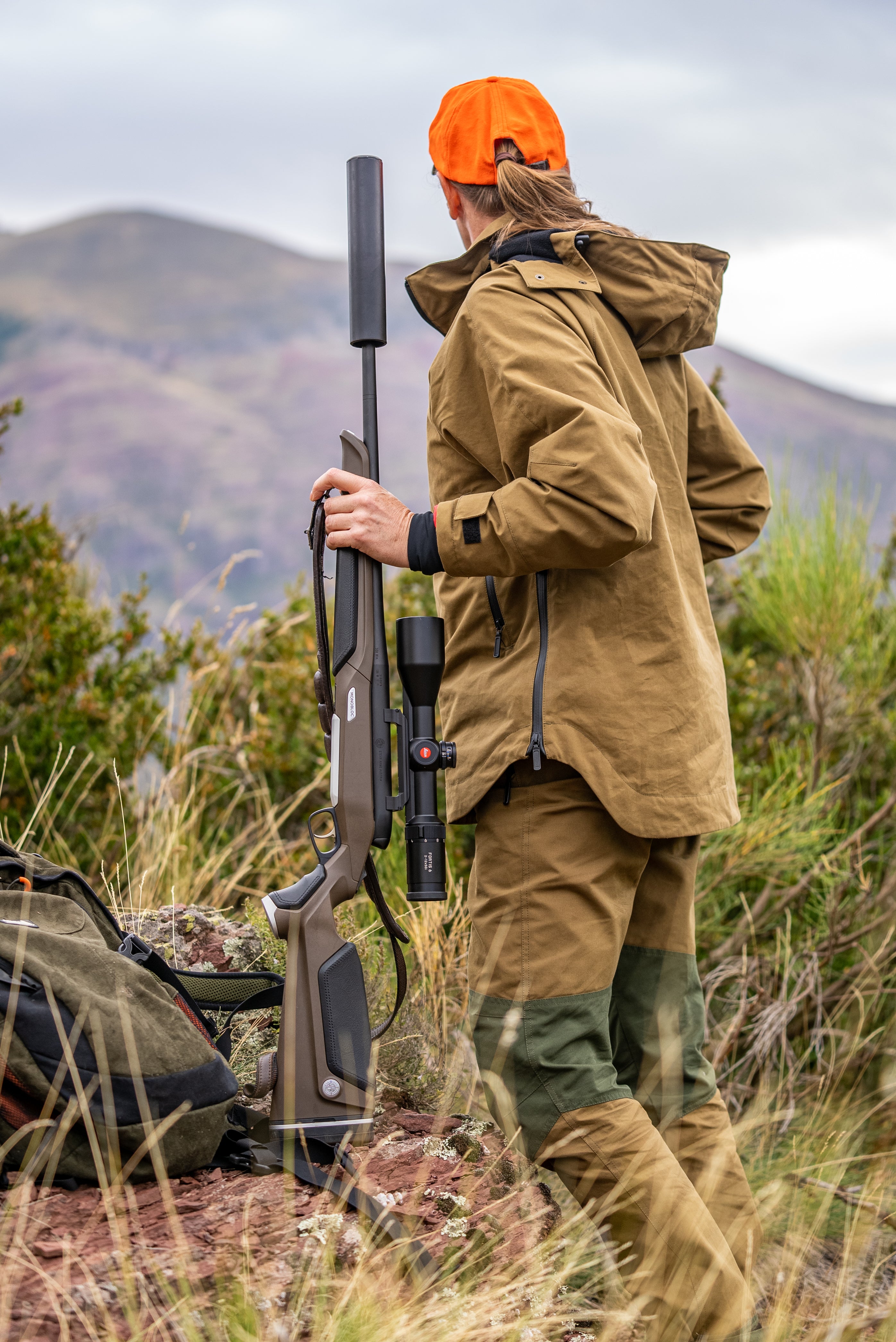Dame Dynamic Eco Anorak m. CTX™ - Bronze