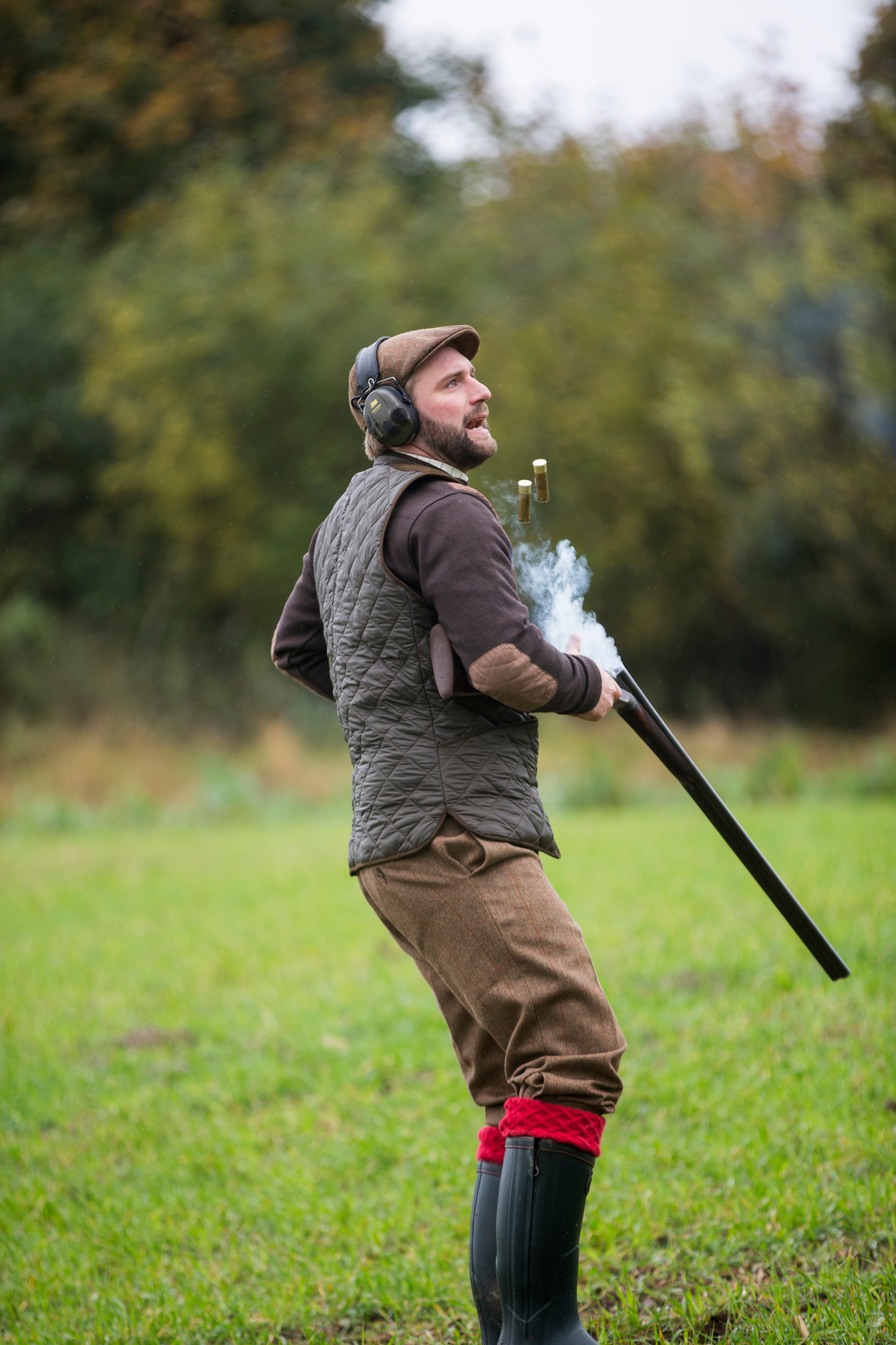 Ludlow Quiltet Skydevest - Olive