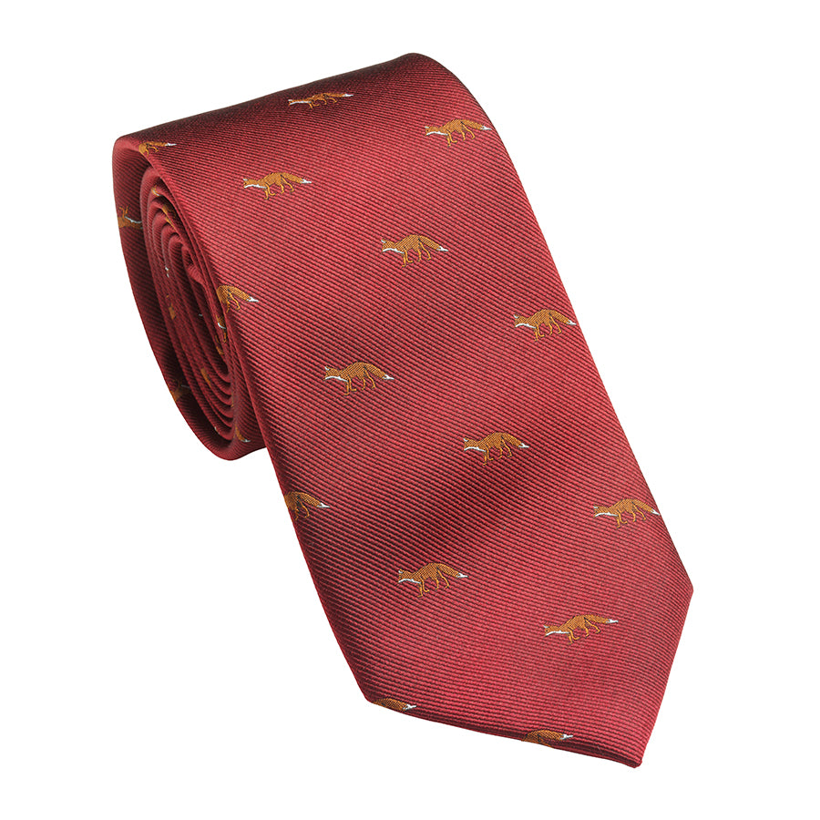 Ræve Slips - Vintage Red