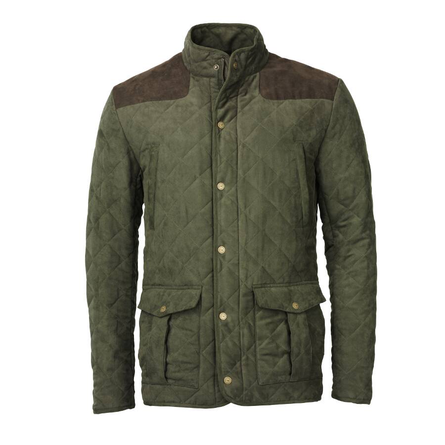 Lang Jakke 'Bent' - Dark Olive