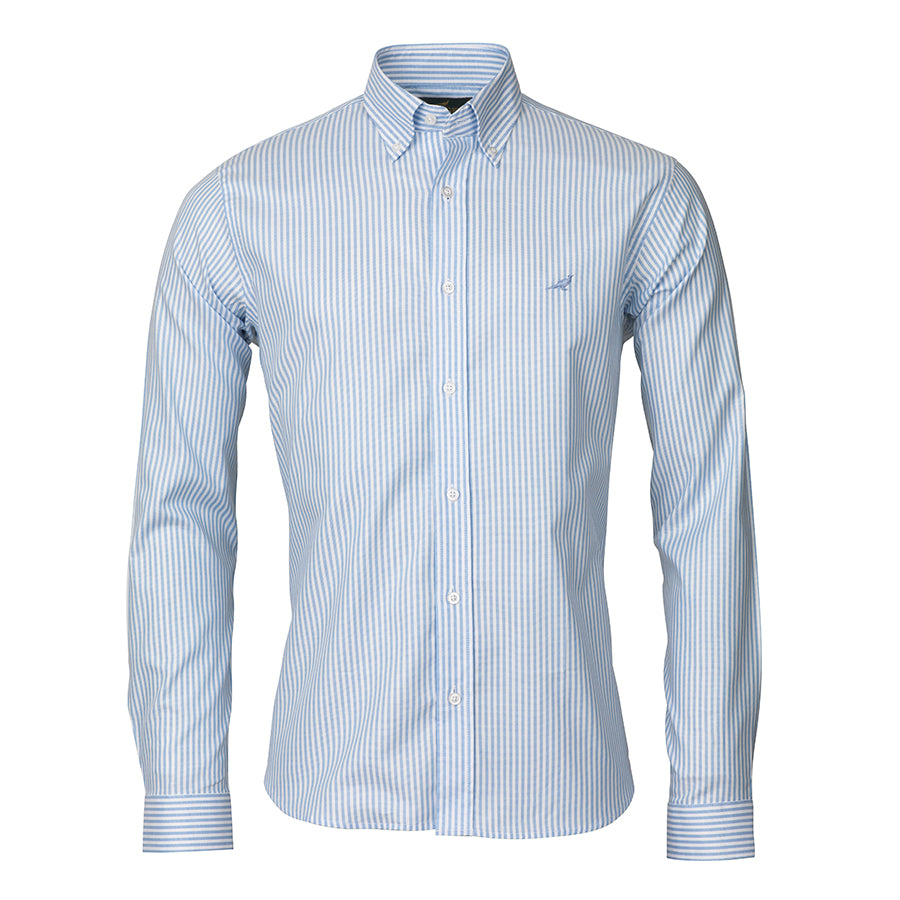 Eton 100% Oxford Cotton Skjorte - Sky Blue