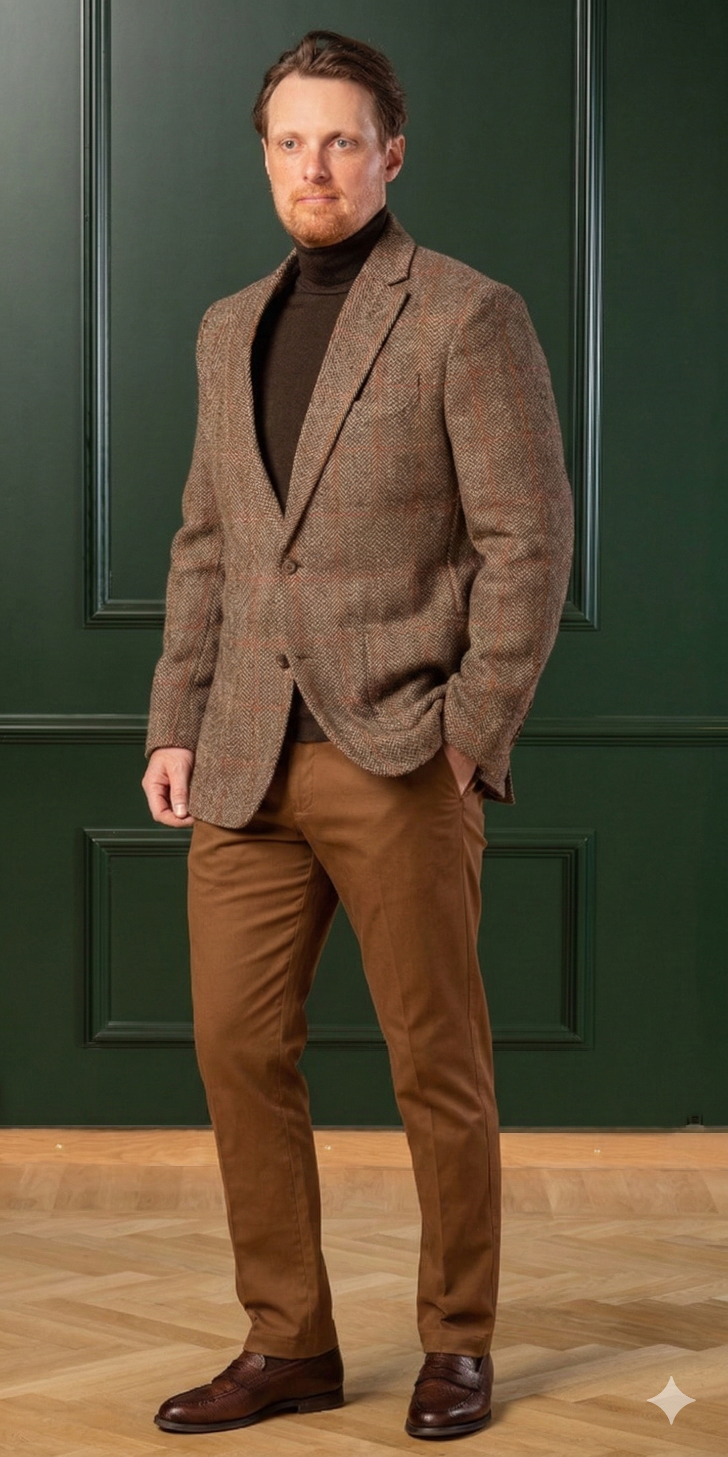 Lumley Chino Bukser - Camel