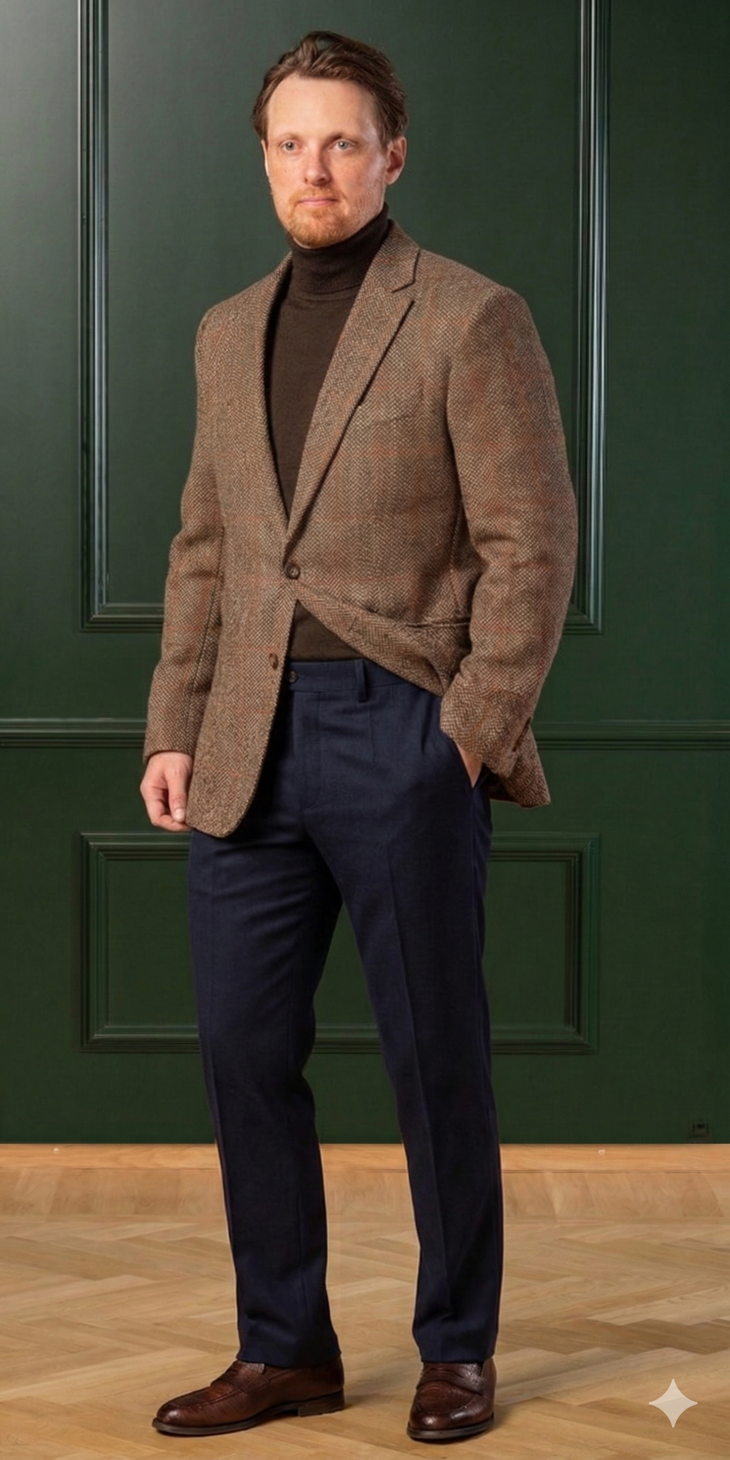 Belgravia Moleskin Bukser - Navy