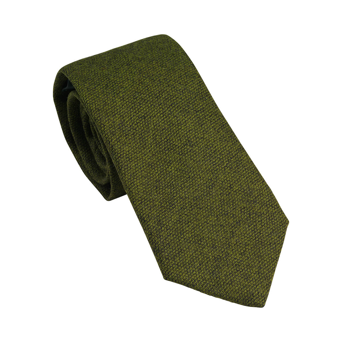 Celtic Tweed Slips - Clover Green