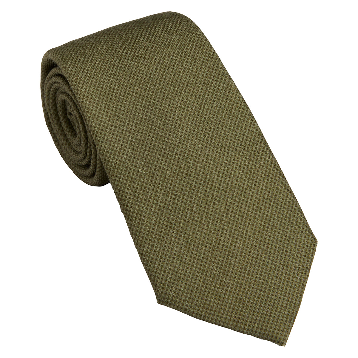 Houndstooth Slips Uld - Grøn