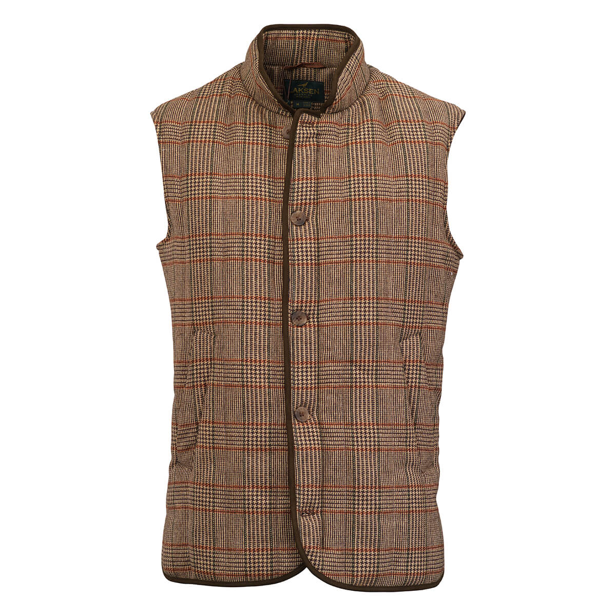 Cavendish Quiltet Tweed Vest