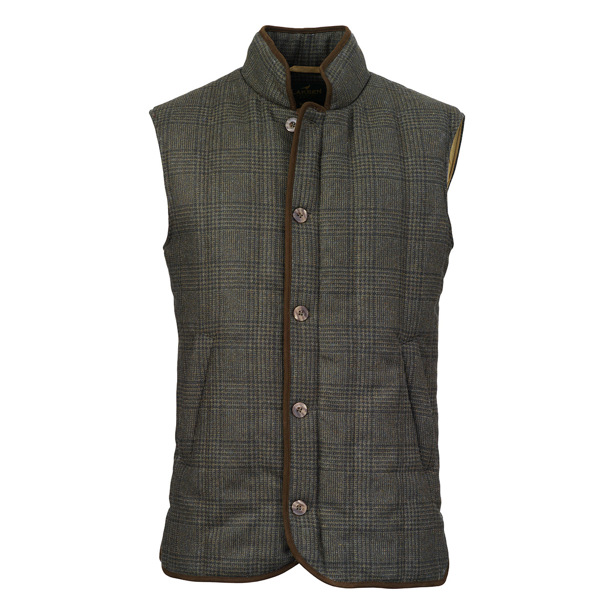 Willow Vertical Quiltet Tweed Vest