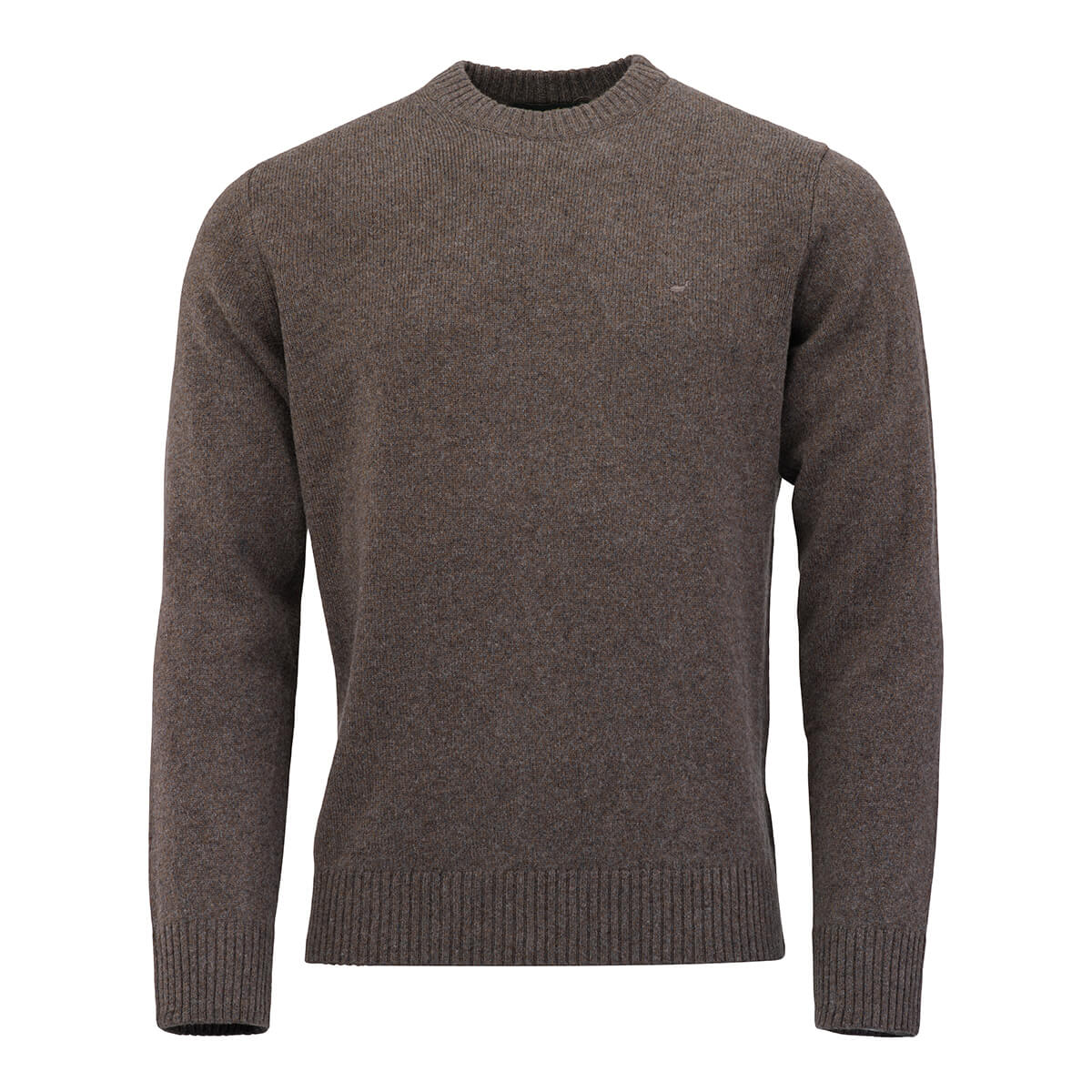 Kensington O-neck Lammeuld Sweater – Bisquit