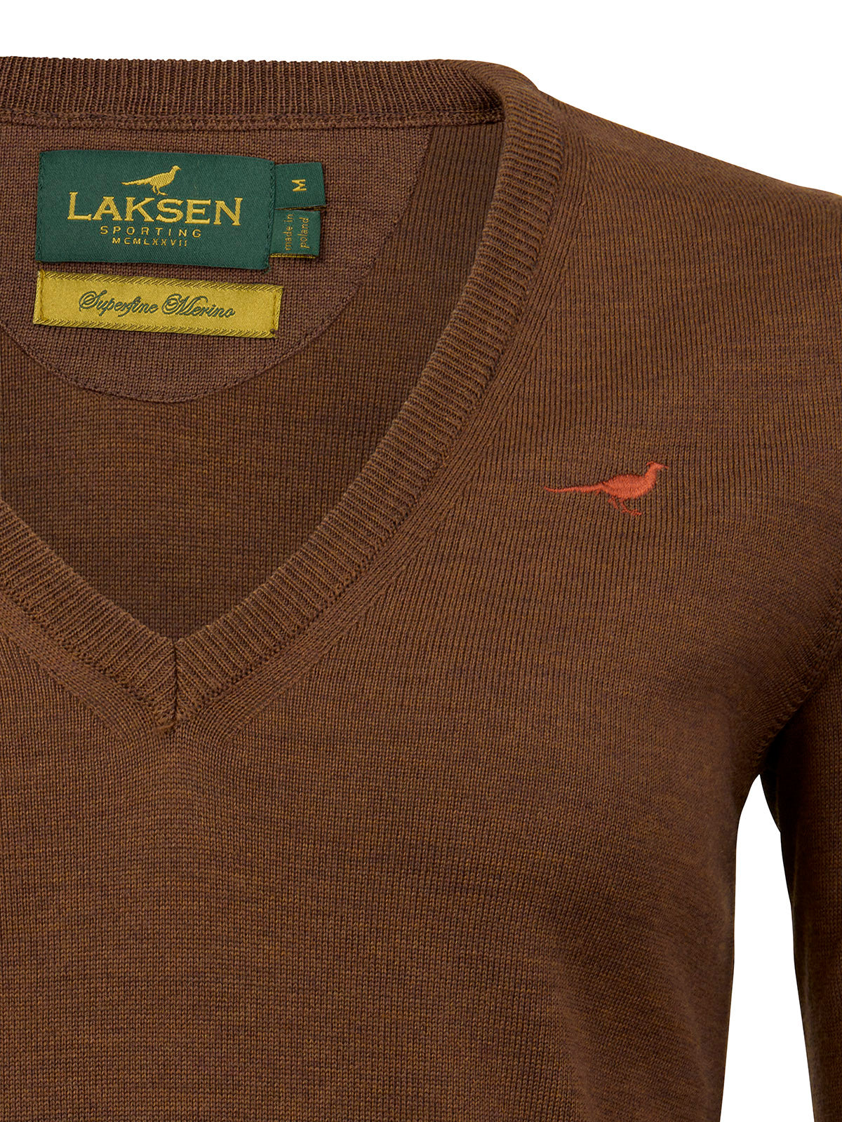 Camilla V-neck Merino Sweater – Rum