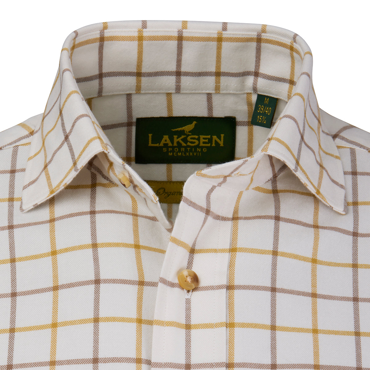 Edgar Brushed Organic Cotton Skjorte