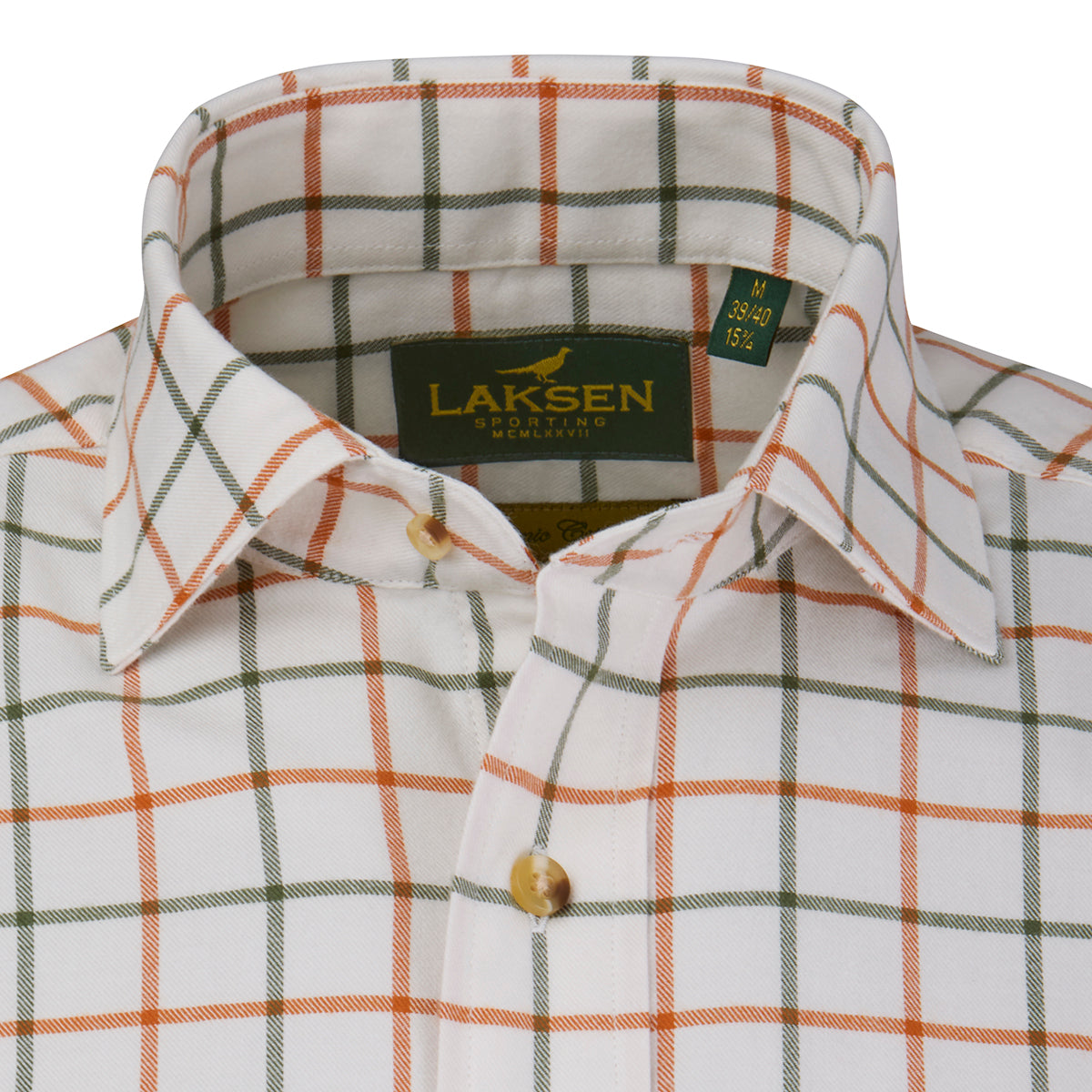 Fabian Brushed Organic Cotton Skjorte