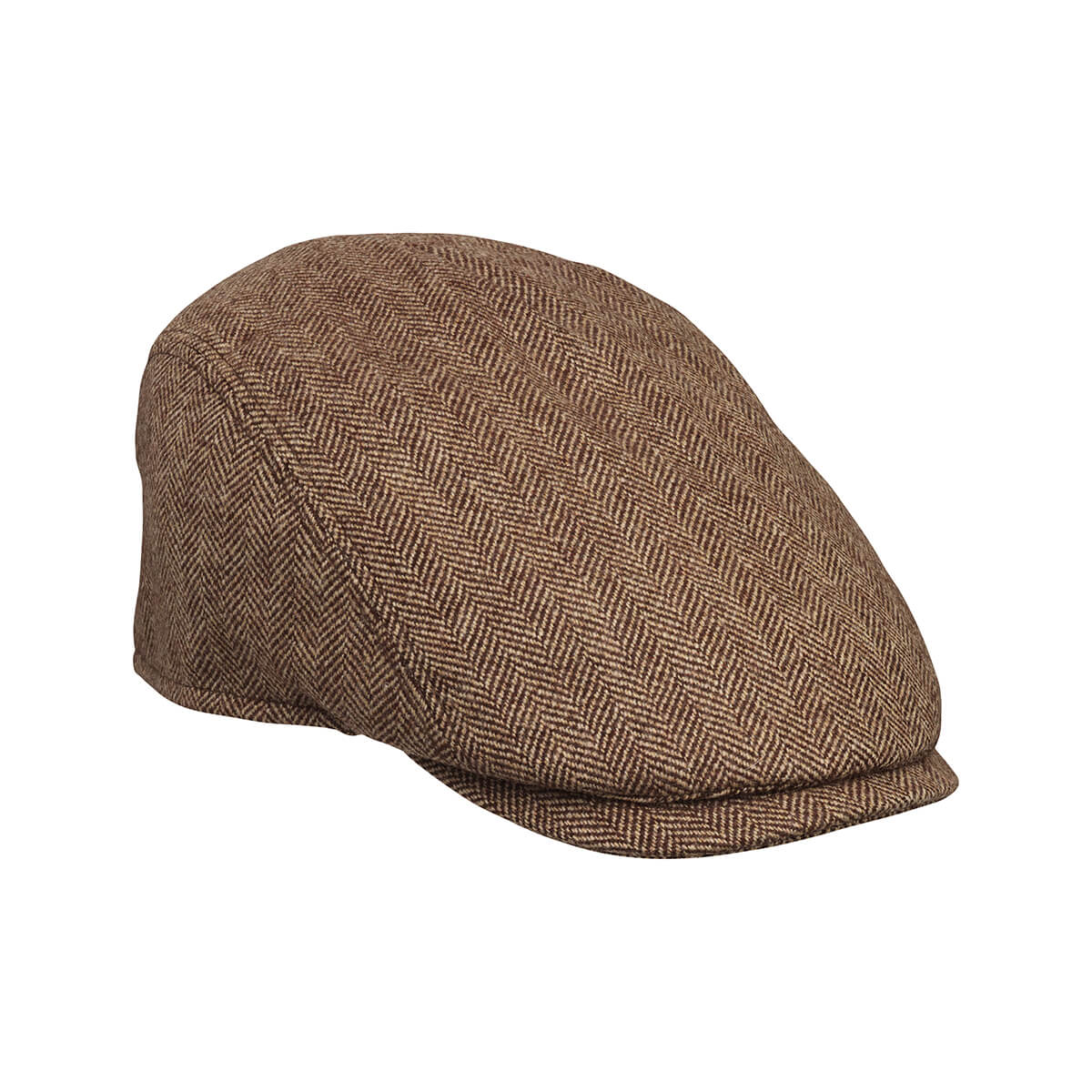 Astor & Glyn Drivers Tweed Flat Cap