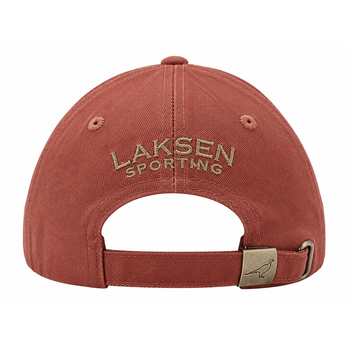 Laksen cap - Rustrød