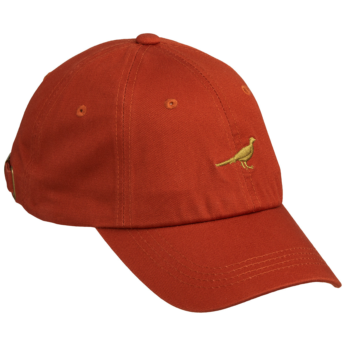 Laksen cap - Rustrød