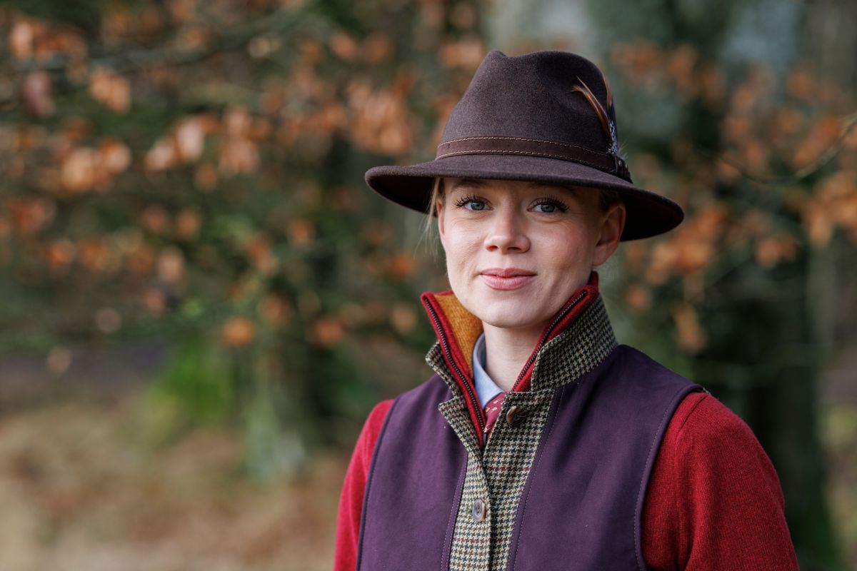 Lily Pernith Tweed Skydevest