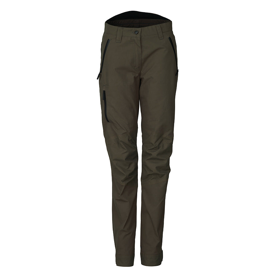 Dame Dynamic Eco Jagtbukser - Olive