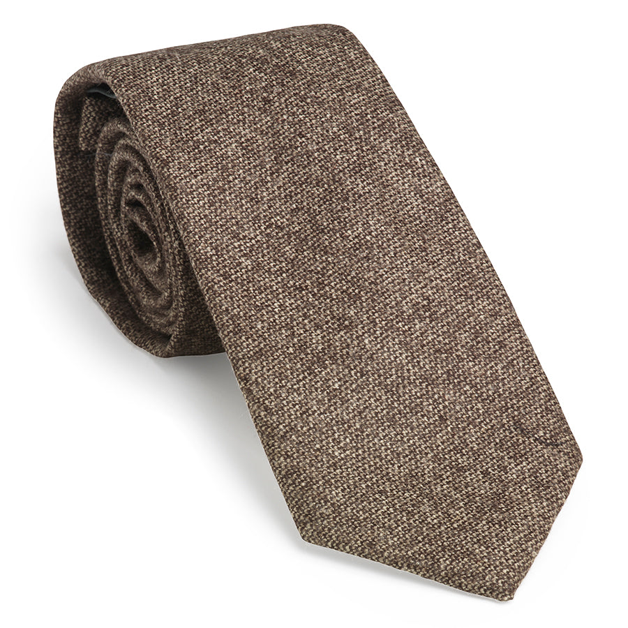 Tweed Slips - Camel