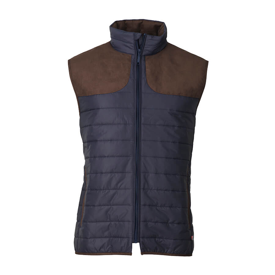 Boulton Quiltet Vest – Navy