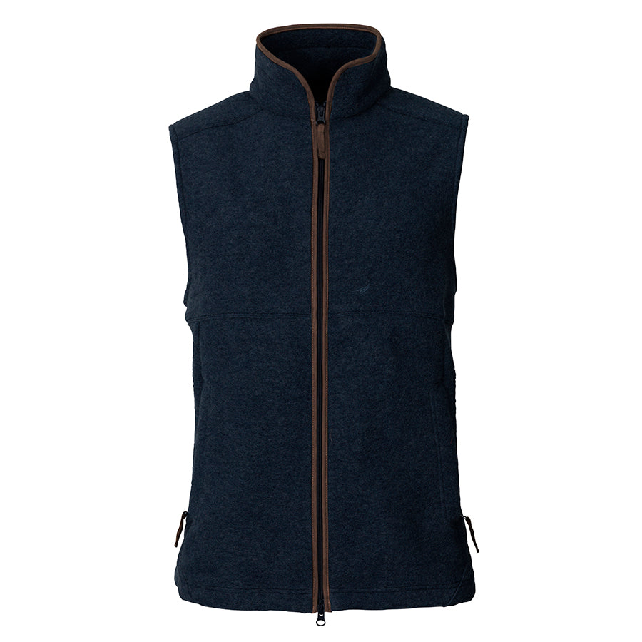 Isla Fleece Vest - Navy - 46 - XS