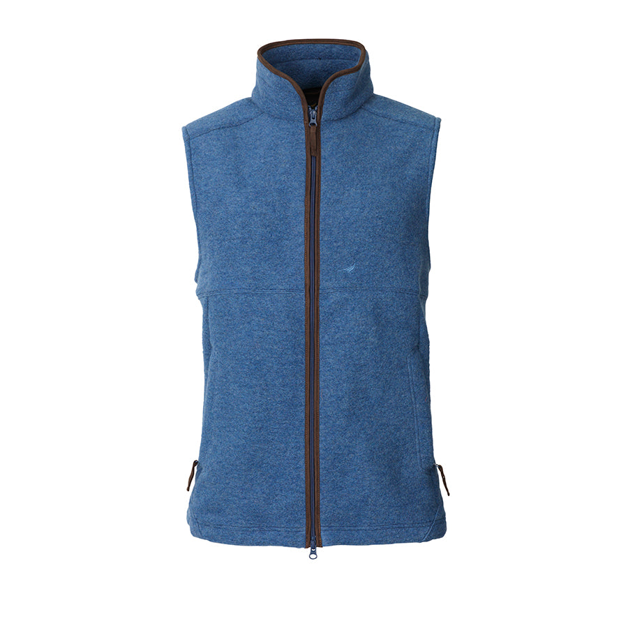 Isla Fleece Vest - Sky - 46 - XS