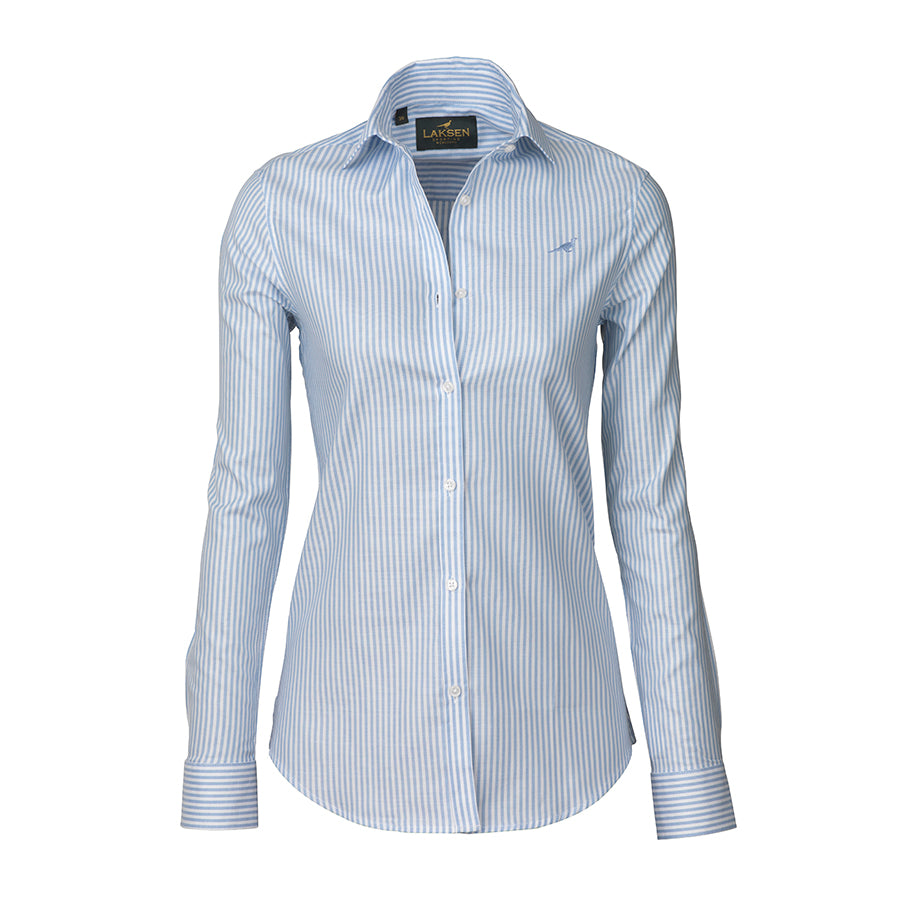 Dame Eton Skjorte – Sky Blue