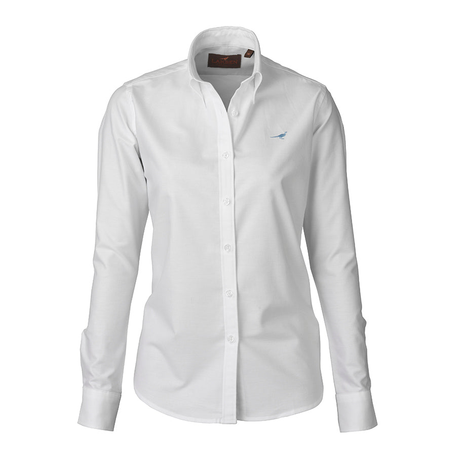 Notre Dame Oxford Skjorte, Dame – White