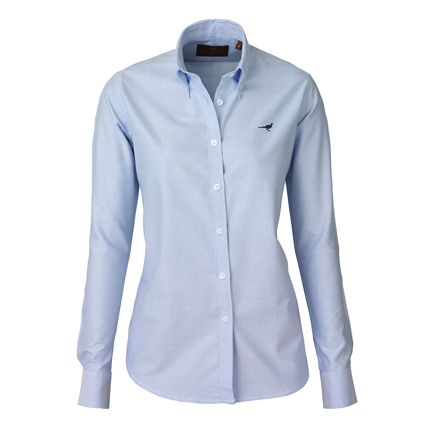 Notre Dame Oxford Skjorte, Dame – Light Blue