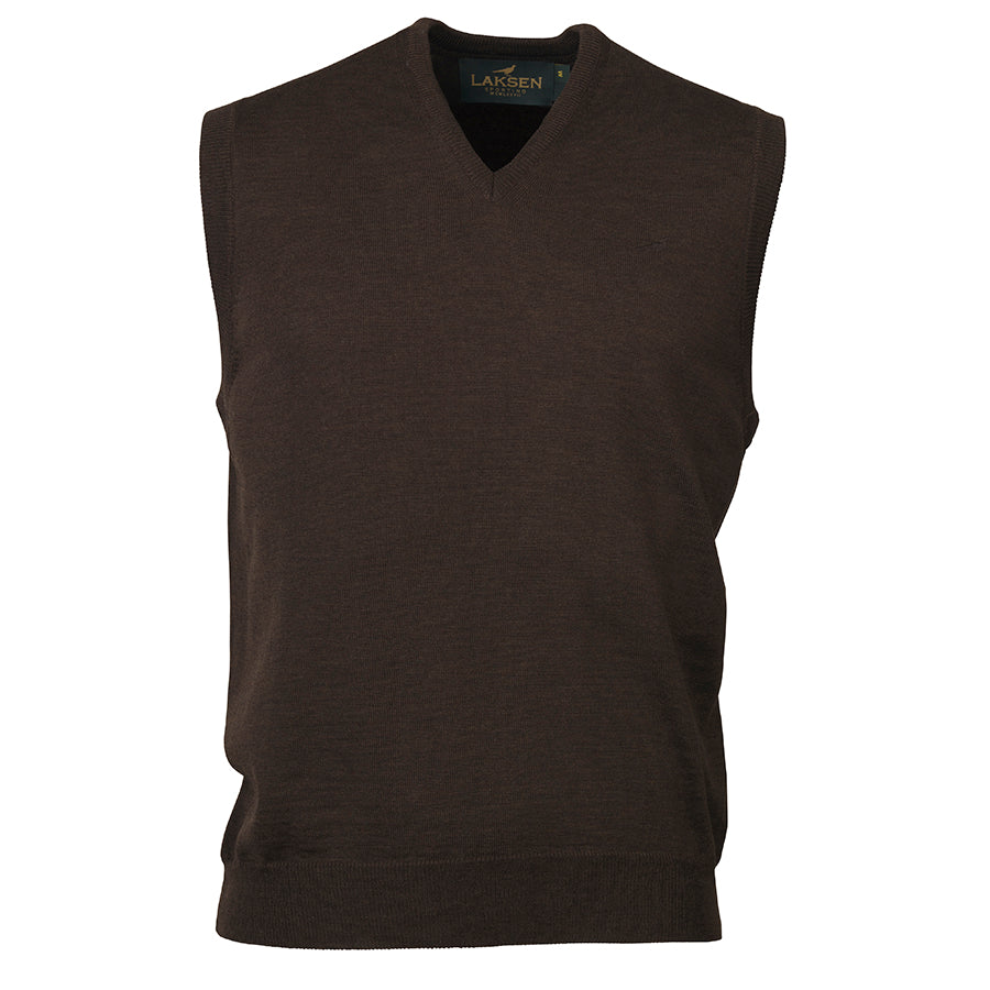 York Merino Strikvest - Chocolate