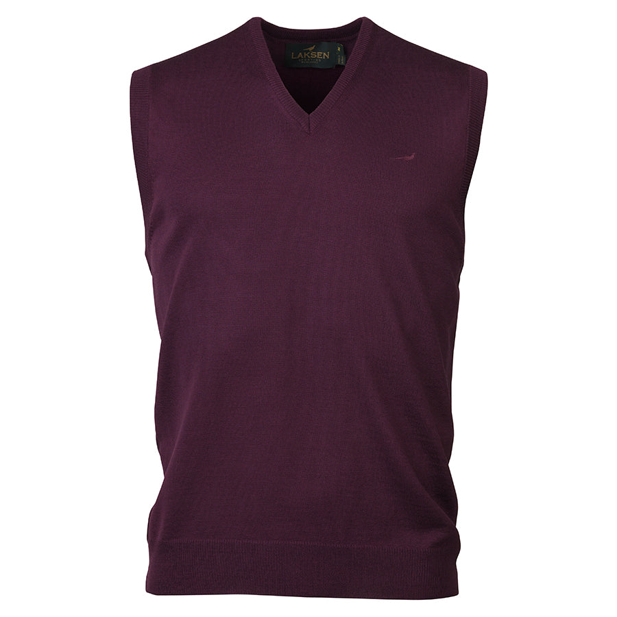 York Merino Strikvest - Purple